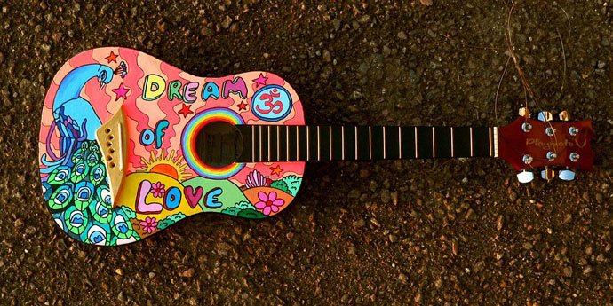 How To Paint An Acoustic Guitar